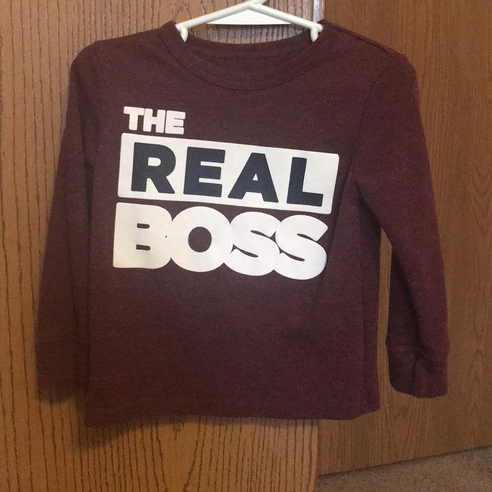 Long sleeve thermal material boys 2t
